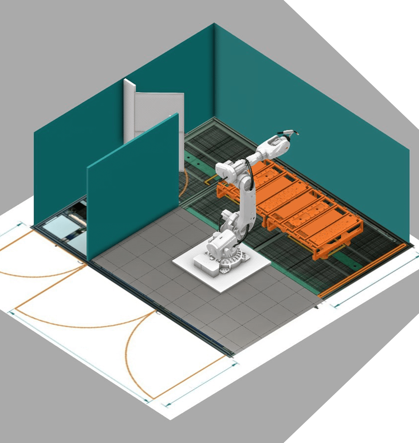 Pinger Robotic Automation Roboterarm