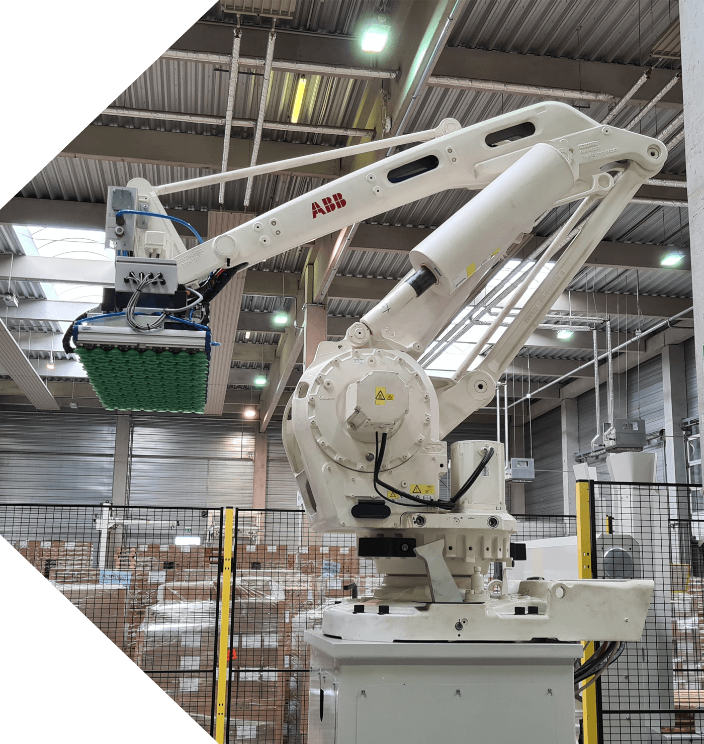 Standardanlagen Palettieren, Depalettieren, Anlagenbestückung